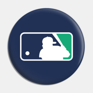 Junior Baseball Logo Pin