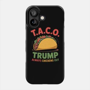 Trump-Always-Chickens-Out Phone Case