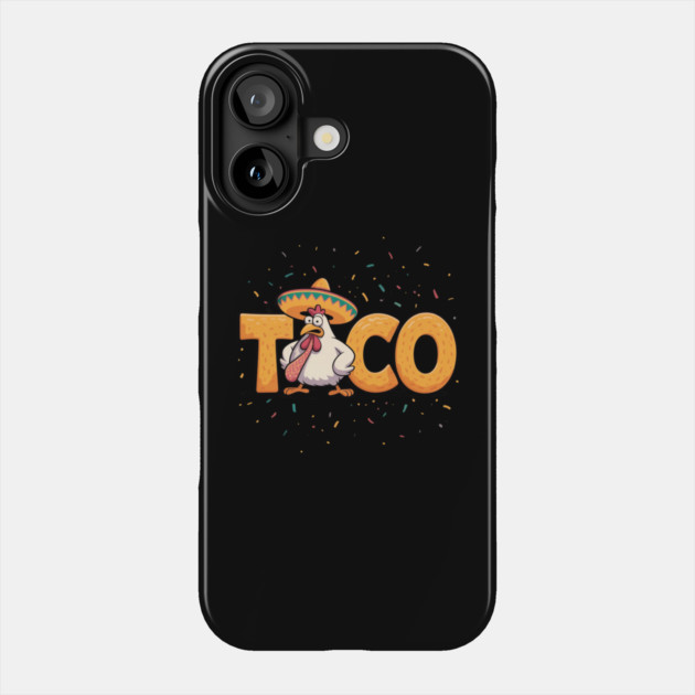 Taco-trump Phone Case by Creatifly Graphic Tees