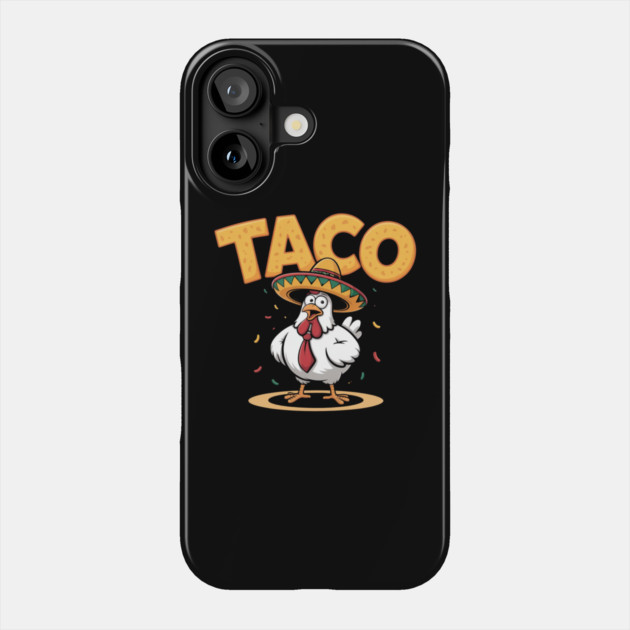 Taco-trump Phone Case by Creatifly Graphic Tees