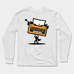 Writing hero Long Sleeve T-Shirt