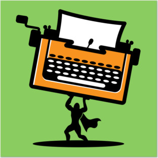 Writing hero Posters and Art