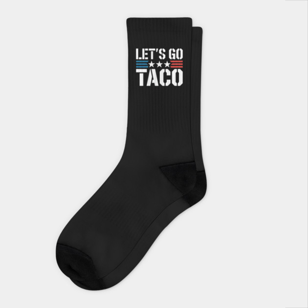 lets-go-taco Socks by Creatifly Graphic Tees
