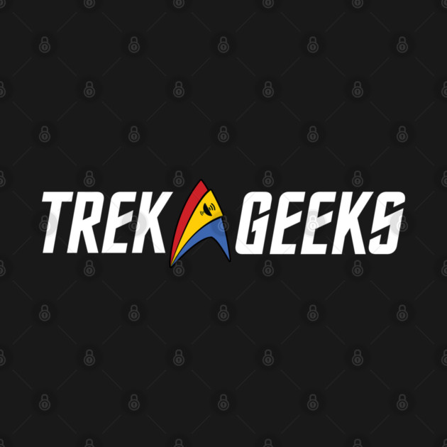 Trek Geeks Logo (White Letters) by trekgeeks