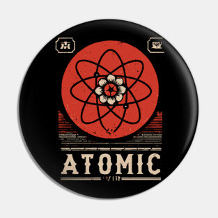 Atomic Age Science Poster - Retro Nuclear Esoteric Art Print Pin