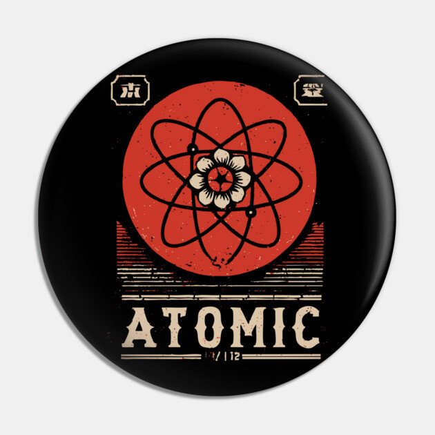 Atomic Age Science Poster - Retro Nuclear Esoteric Art Print Pin by TuncGK