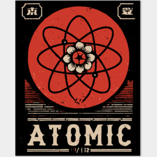 Atomic Age Science Poster - Retro Nuclear Esoteric Art Print Posters and Art