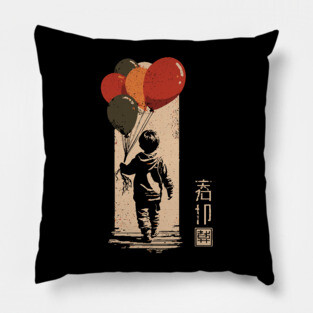 Birthday Boy Vintage Woodblock - Nostalgic Screenprint Poster Pillow