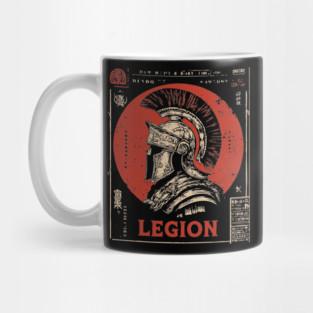 Roman Legion Soldier - Constructivist Military Propaganda Art Mug