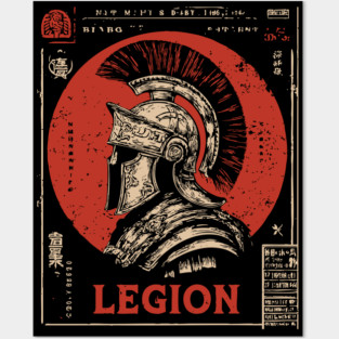 Roman Legion Soldier - Constructivist Military Propaganda Art Posters and Art