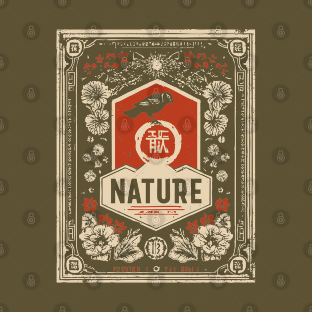 Nature Ornamental Frame - Esoteric Art Nouveau Propaganda by TuncGK
