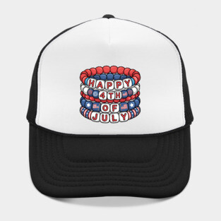 Fourth of July Friendship Bracelet Hat