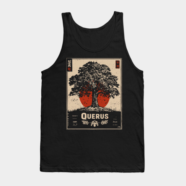 Querus Oak Tree - Dark Academia Liminal Forest Print Tank Top by TuncGK