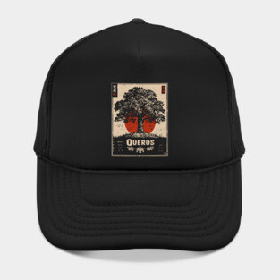 Querus Oak Tree - Dark Academia Liminal Forest Print Hat