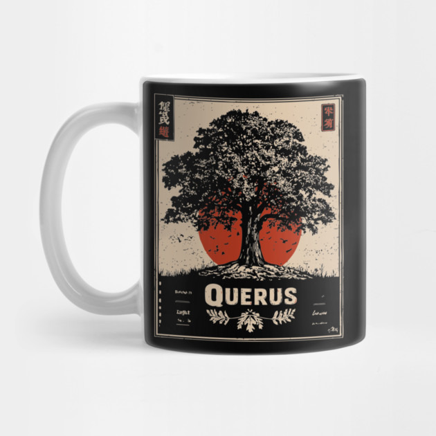 Querus Oak Tree - Dark Academia Liminal Forest Print by TuncGK