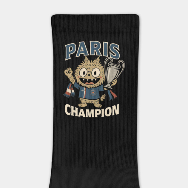 Paris Saint Germain Champion PSG Labubu Monster Finale Ligue Des Champions 2025 Celebration by Tshirtiz