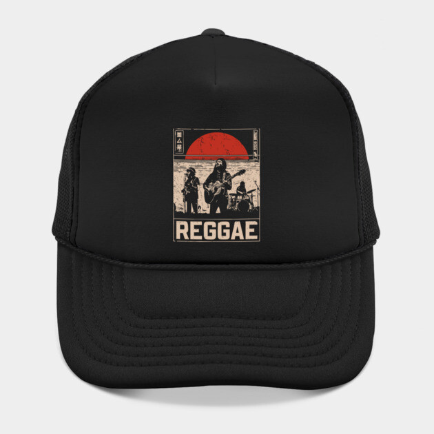 Reggae Band Silhouette - Crossover Rhythm Propaganda Art by TuncGK