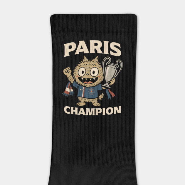 Paris Saint Germain Champion PSG Labubu Monster Finale Ligue Des Champions 2025 Celebration by Tshirtiz