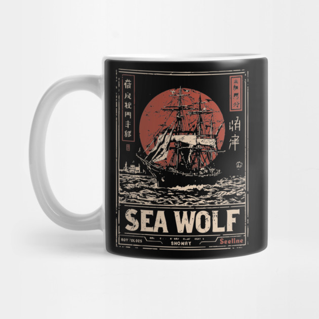 Sea Wolf Pirate Ship - Maritime Dieselpunk Adventure Print by TuncGK
