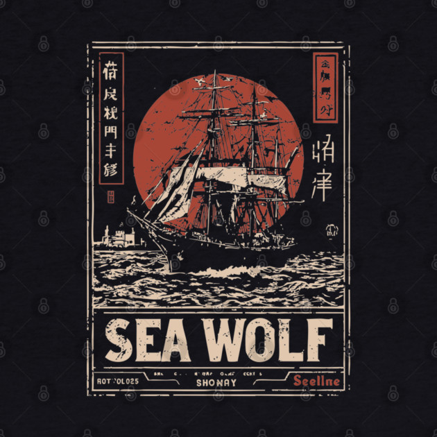 Sea Wolf Pirate Ship - Maritime Dieselpunk Adventure Print by TuncGK