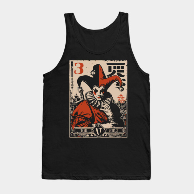 The Fool Tarot Card - Surrealist Mythpunk Fortune Art Tank Top by TuncGK