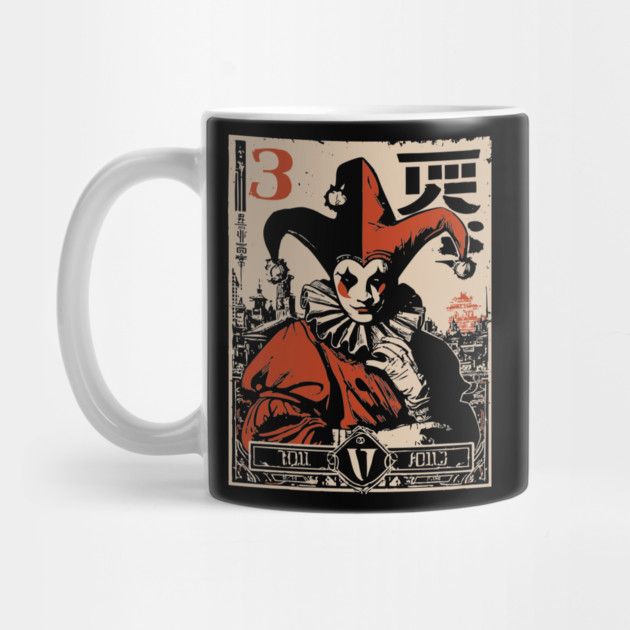 The Fool Tarot Card - Surrealist Mythpunk Fortune Art by TuncGK