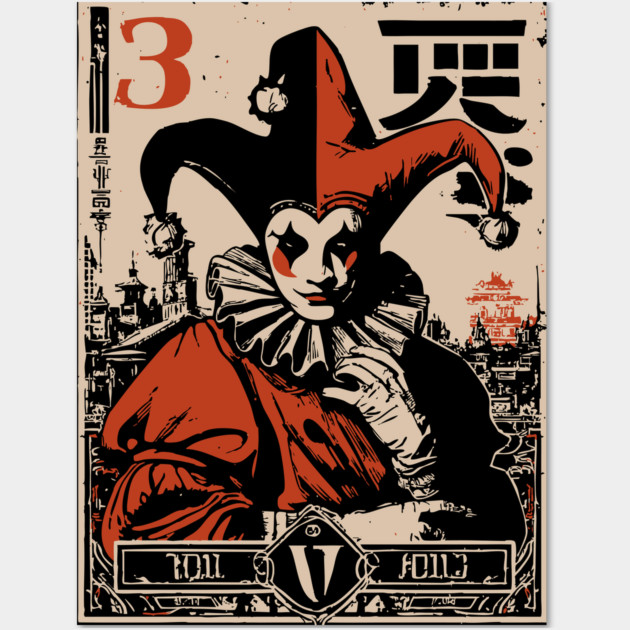 The Fool Tarot Card - Surrealist Mythpunk Fortune Art Wall Art by TuncGK