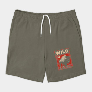 Wild Bison Buffalo - American West Constructivist Propaganda Shorts