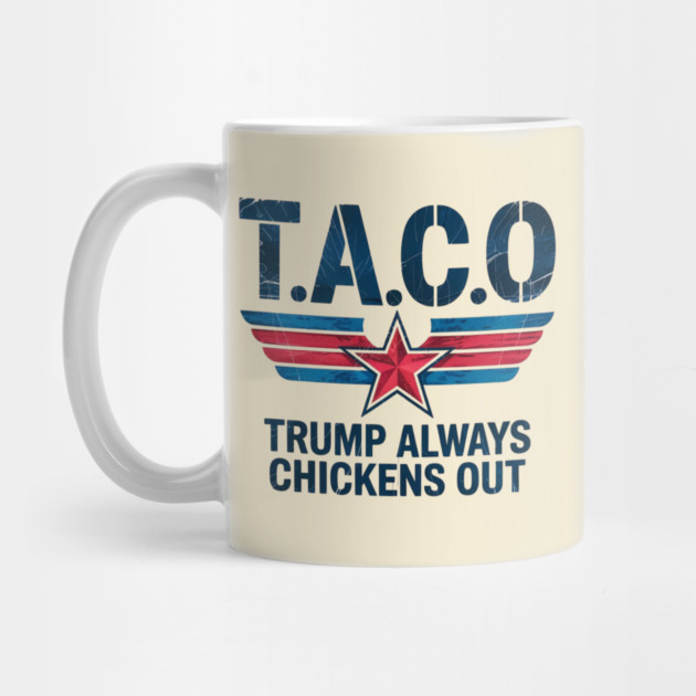 Trump-Always-Chickens-Out by Creatifly Graphic Tees