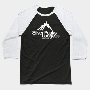 Silver Peaks Lodge Baseball T-Shirt