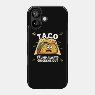 Trump-Always-Chickens-Out Phone Case