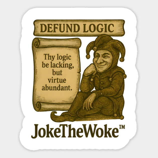 Defund Logic Magnet by JokeTheWoke