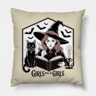 GIRLS-WILL-BE-GIRLS Pillow