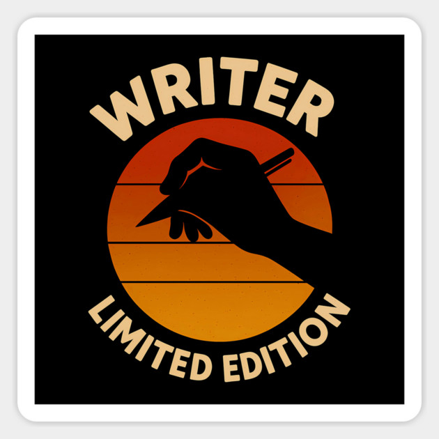 Writer limited edition Sticker by SKIBITEES 