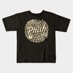 alternative music vibes phish rock Kids T-Shirt