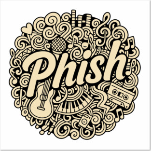 alternative music vibes phish rock Posters and Art