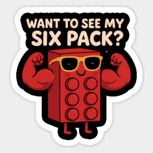 Want to see my six pack ? Magnet