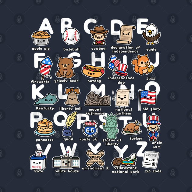 ABC America by GoshWow®