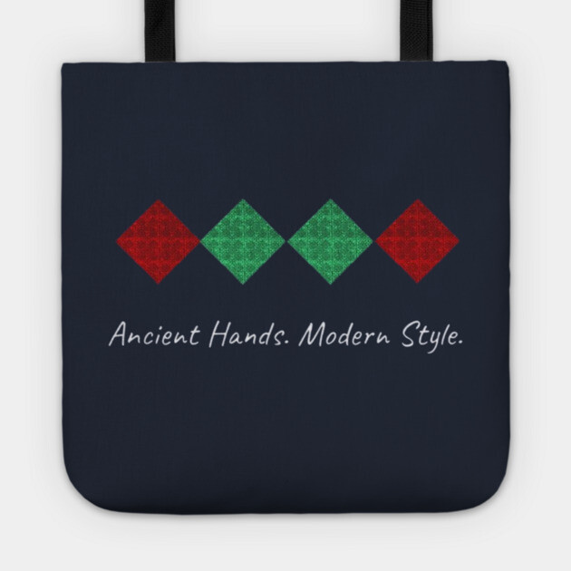 Ancient Heart. Modern Style. – Hmong Chicken’s Feet Pattern Tote by Pimcolle
