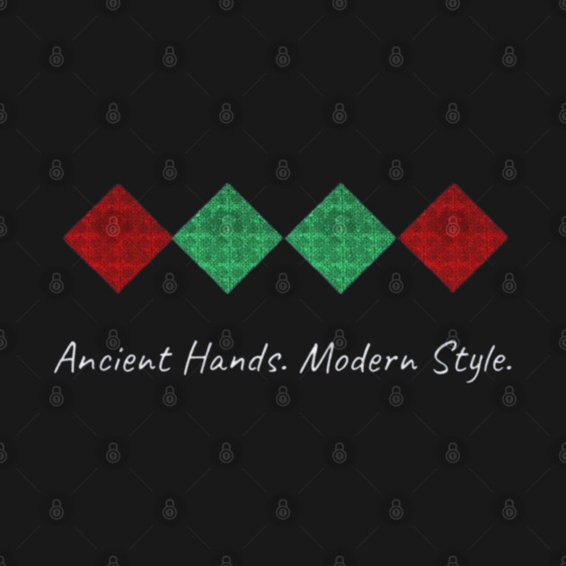 Ancient Heart. Modern Style. – Hmong Chicken’s Feet Pattern by Pimcolle