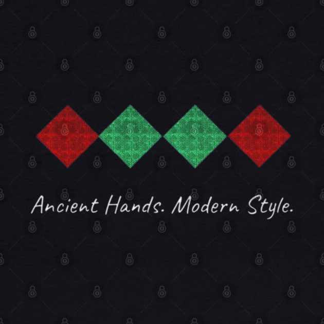 Ancient Heart. Modern Style. – Hmong Chicken’s Feet Pattern by Pimcolle