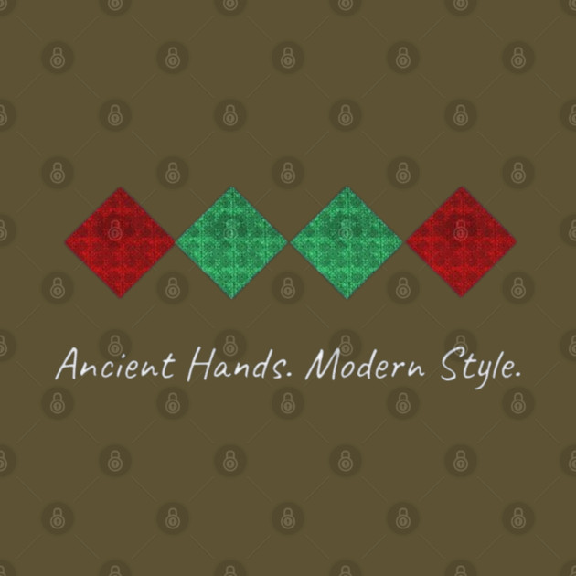 Ancient Heart. Modern Style. – Hmong Chicken’s Feet Pattern by Pimcolle