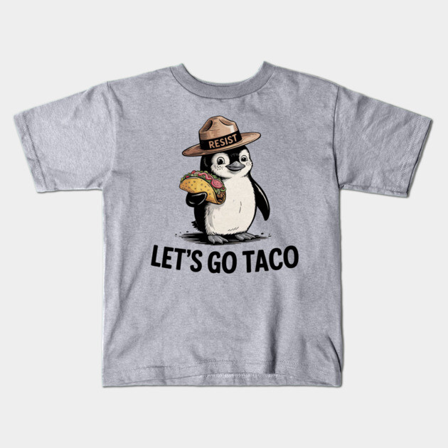 lets-go-taco Kids T-Shirt by Creatifly Graphic Tees