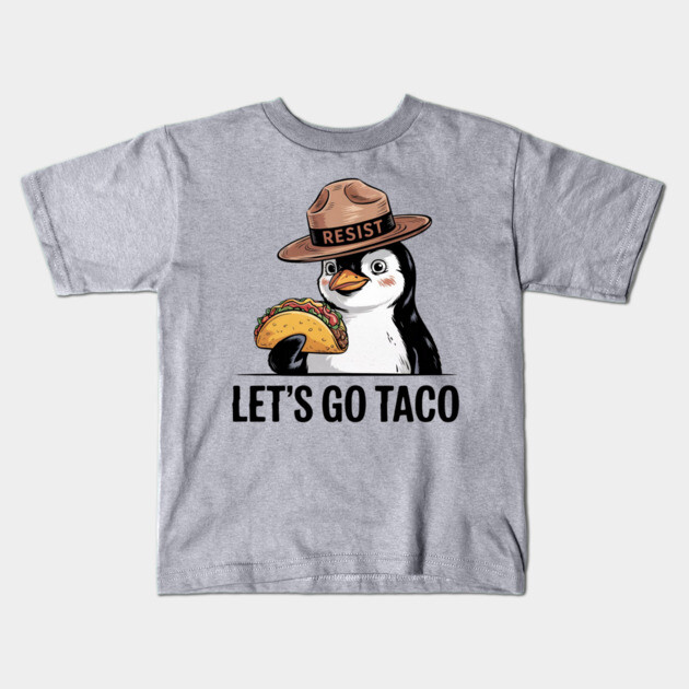 lets-go-taco Kids T-Shirt by Creatifly Graphic Tees