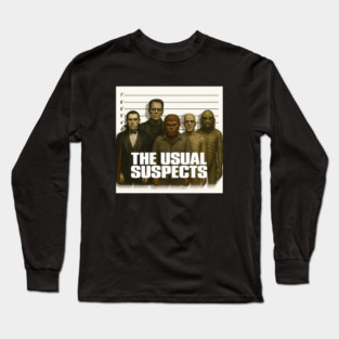 The Usual Suspects: Monster Lineup Long Sleeve T-Shirt