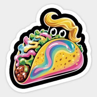Taco-trump Sticker