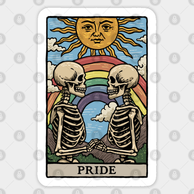 Pride Tarot Card Sticker by GoshWow®