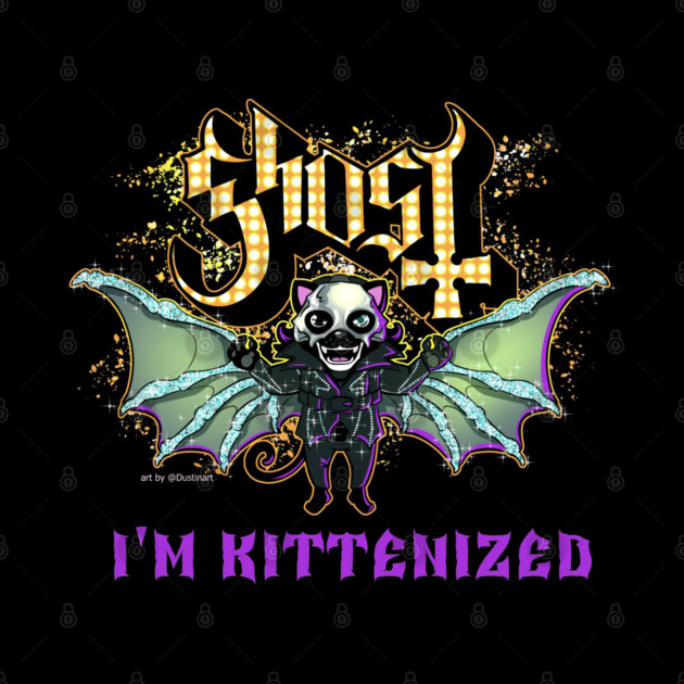 Ghost Kittenized Skeleta by Dustinart