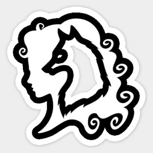 Wolf Spirit Totem Animal Guide Cheeky Witch Magnet