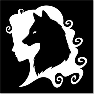 Wolf Spirit Totem Animal Guide Cheeky Witch Posters and Art